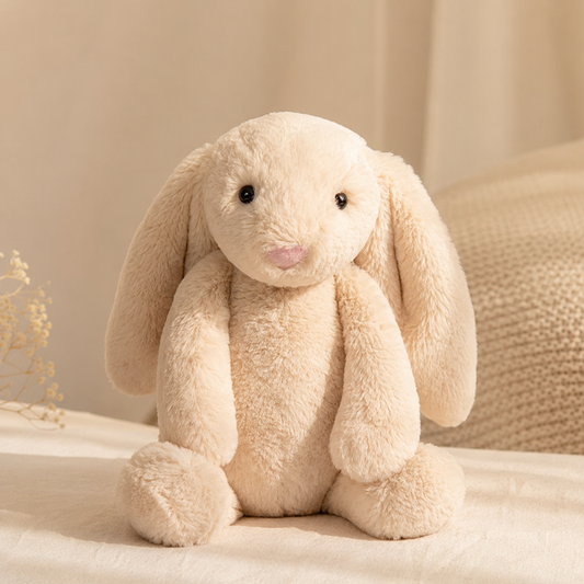 Doudou Lapin Calinou™ – Le compagnon des nuits paisibles